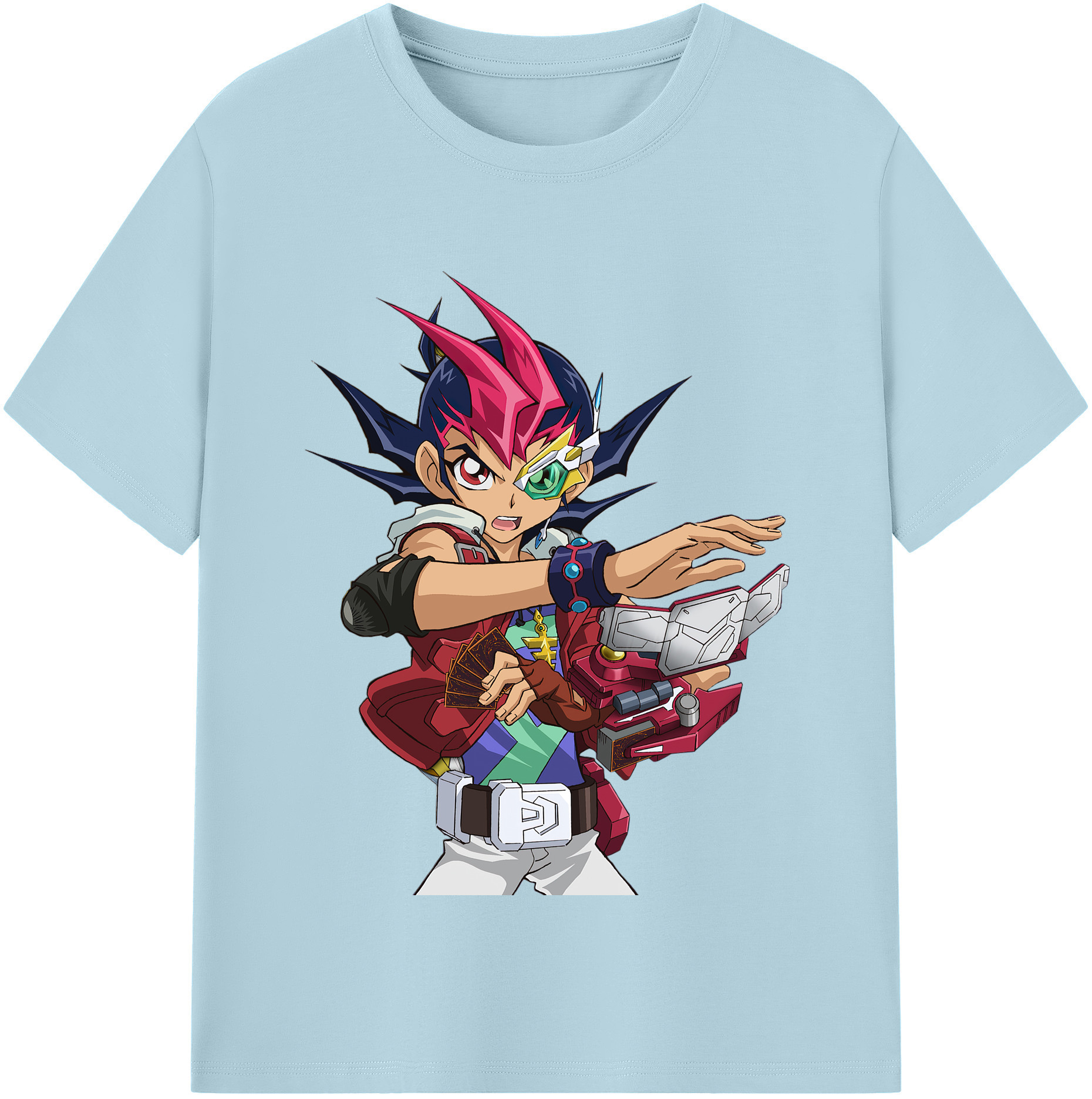 （画像用） 遊☆戯☆王 Yu-Gi-Oh! 綿100％半袖Tシャツ（フロントプリント）